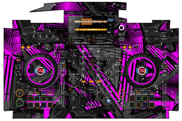 Pioneer DJ XDJ RX 3 Skin Ridge Pink